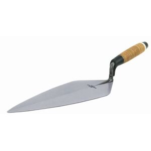 MARSHALLTOWN 305MM LEATHER HANDLE LONDON TROWEL 805086