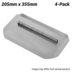 Flextool FT220479-UNIT (BR-20479) 4-Pack 205mm x 355mm Combination Trowel Blade to suit 36", 40" & 46" Power Trowels
