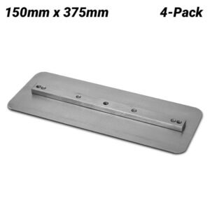 Flextool FT201824-UNIT 4-Pack 150mm x 375mm Finish Trowel Blade to suit 40" Power Trowels