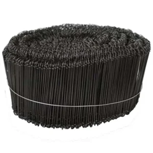 125mm Black Loop Tie – Bundle of 2000