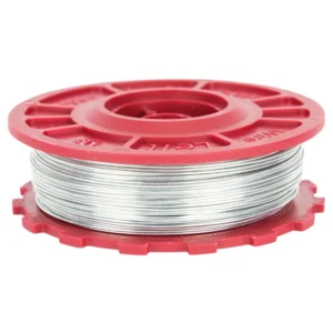 RAPIDTOOL 0.8MM X 95M GALVANISED TIE WIRE CARTON FOR REBAR TYING MACHINE - 50 COILS TWG-50A