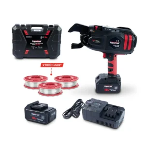 RAPIDTOOL 18V 2 X 4.0AH 60MM REBAR TYING TOOL KIT W/ 1000 COILS TWG-1000B