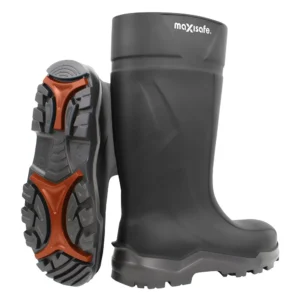 XTREMEGRIP BLACK POLYURETHANE GUMBOOT W/ COMPOSITE TOECAP FWS804-4